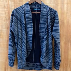 PrAna Women’s Paradiso Cocoon Cardigan (Blue)